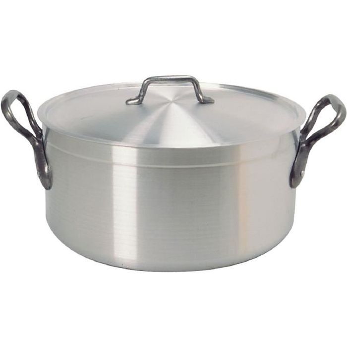 Faitout alu pro Agnelli - Ep.20/10ème - Diam.28cm
