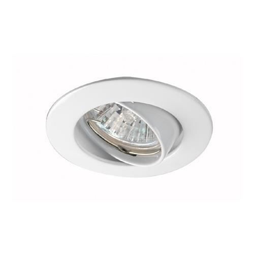 spot encastré rond orientable g4 aric lunar 35 blanc