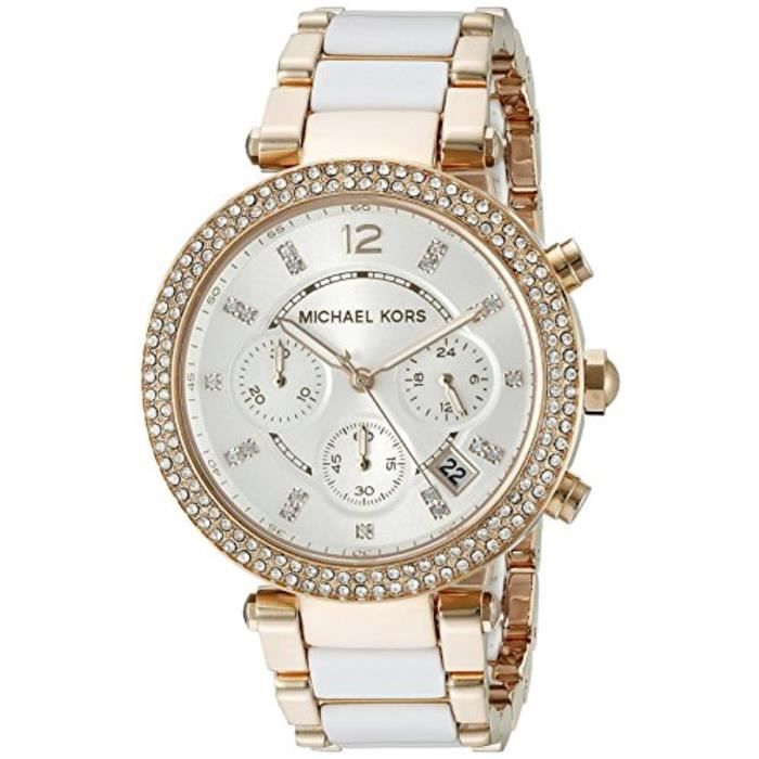 Montre Bracelet E3JYI Femmes MK montre-bracelet montre-bracelet rose MK5774