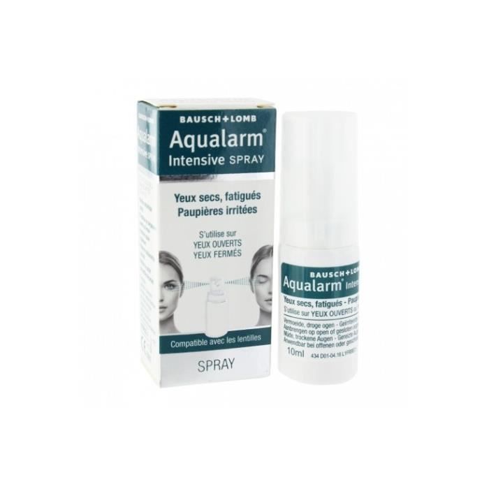 Aqualarm Intensive Spray Yeux Secs Fatigués 10ml