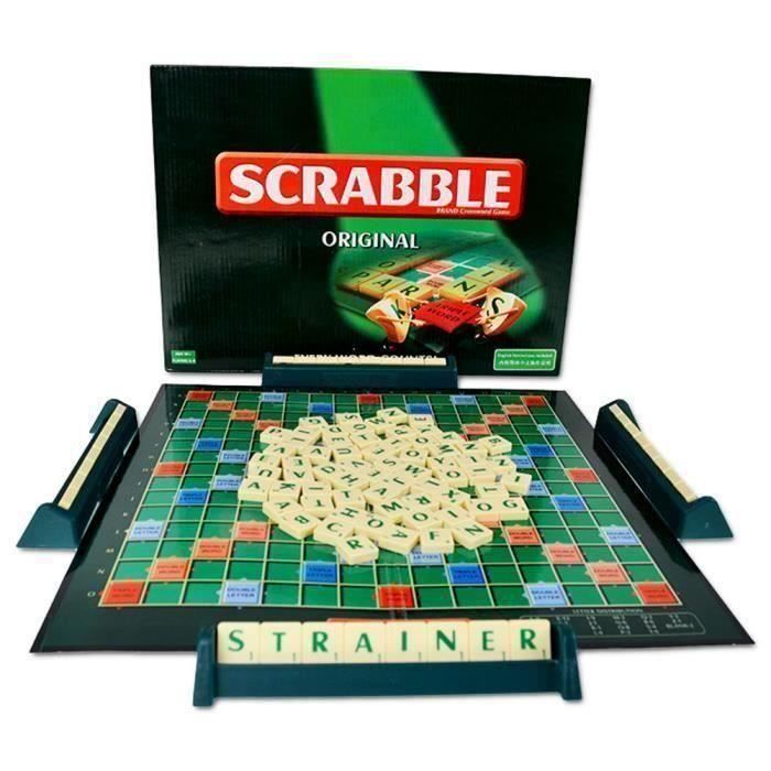 Jeu Société - plateau, Scrabble Classique, Jeu de Société et de Lettres