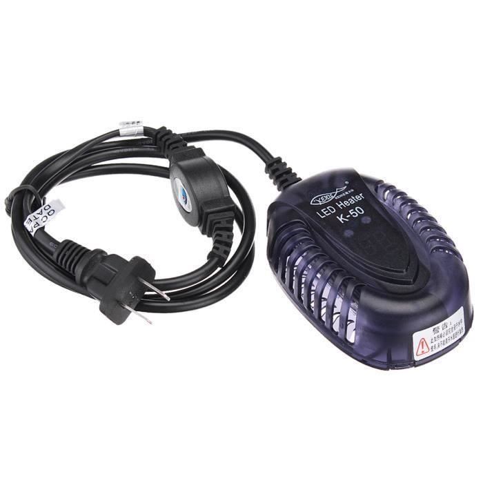 Thermostat Réglable Chauffage Aquarium Contrôleur de Température 100W Ve36813