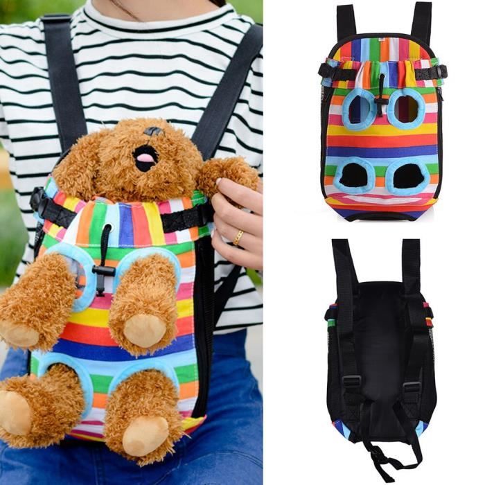Sac de transport-sac chien mains libres Pour animaux domestiques jambes à quatre jambes sac de poitrine pour chiens chats sacs res