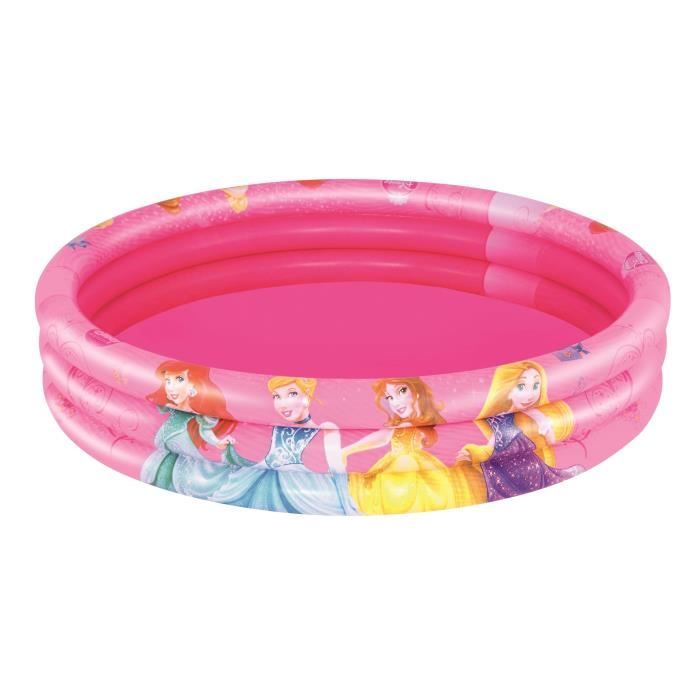 DISNEY PRINCESS Piscine - 3 Boudins - Ø 122 x 25 cm