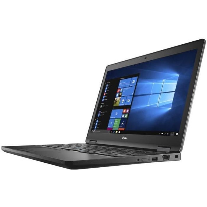Dell Latitude 5580 Core i5 7300U - 2.6 Ghz Win 10 Pro 64 Bits 8 Go Ram 256 Go SSD 15.6" 1920 X 1080 (Full Hd) Hd Graphics 620…