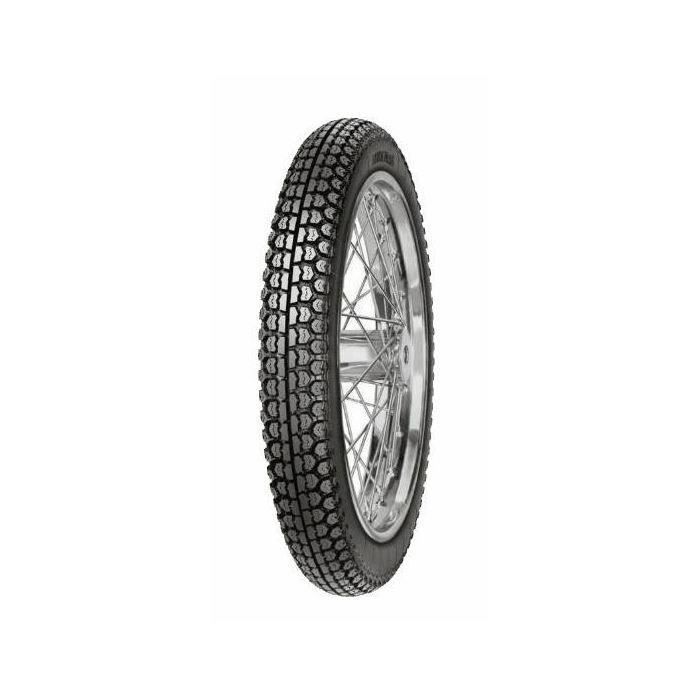 Pneu avant ou arrière renforcé 3.00-18 Mitas H-03 TT 52P pour moto vintage classique