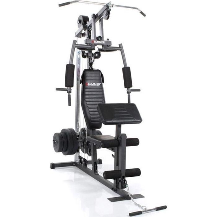 HAMMER Station Musculation Multigym California Xp 9067+ 60kg inclus