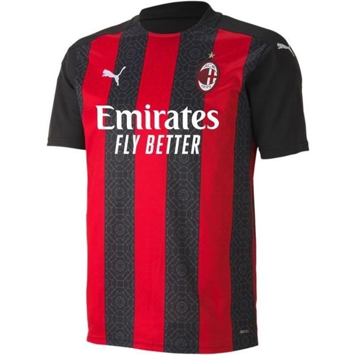 Puma Ac Milan Maillot Domicile Football 2020 2021 Hommes