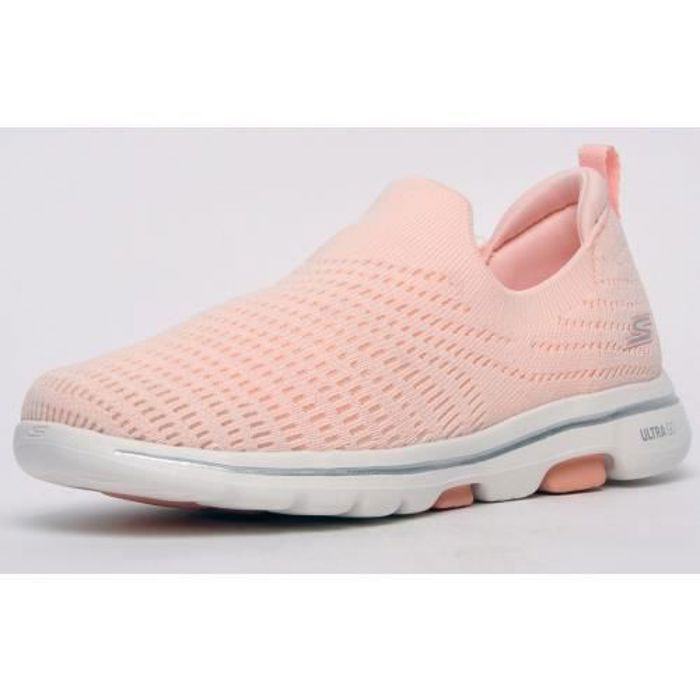 Skechers Go Walk 5 Coastal Chaussures Slip On De Sporte Et De Ville Femmes