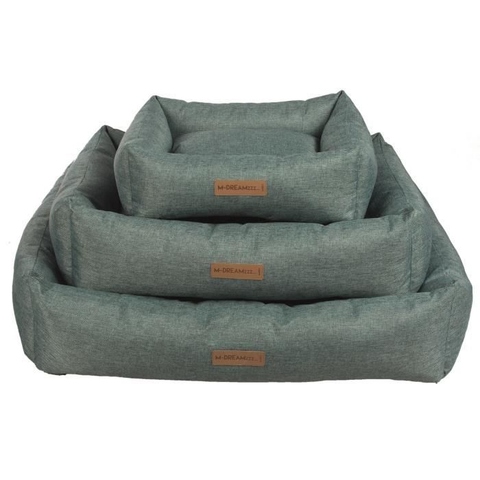 MPETS Panier coussin OLERON - Pour chien - S - Bleu
