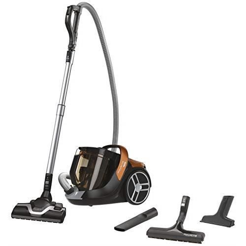 Rowenta X-Trem Power Cyclonic Car Pro Aspirateur sans Sac 550W Accessoire spécial Voiture Noir et Orange RO7244EA RO7244EA