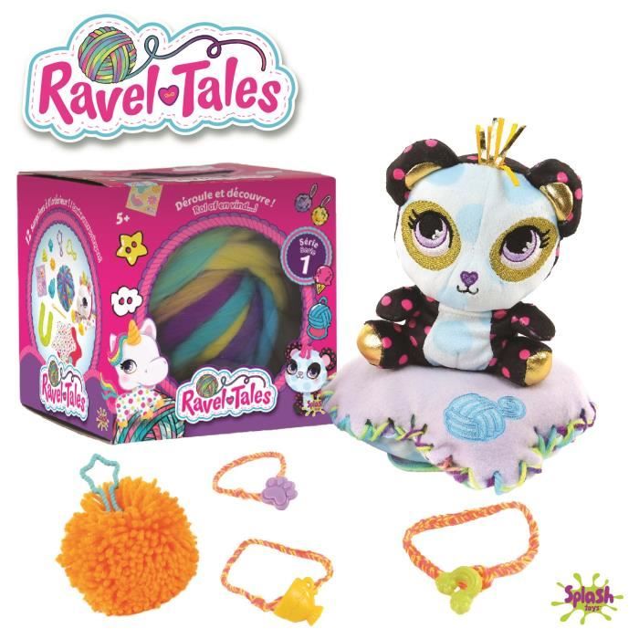 Ravel Tales - Boule de Laine et Peluche Surprise à Personnaliser