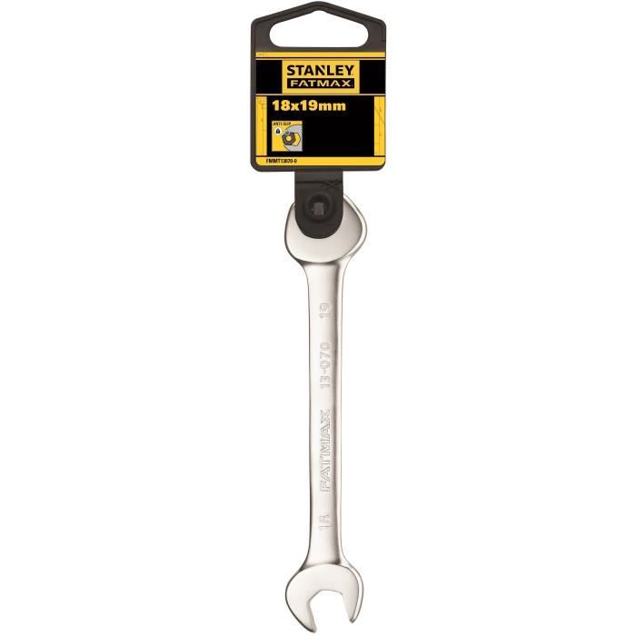 STANLEY FATMAX CLE A FOURCHE 18x19MM ANTI-SLIP FATMAX