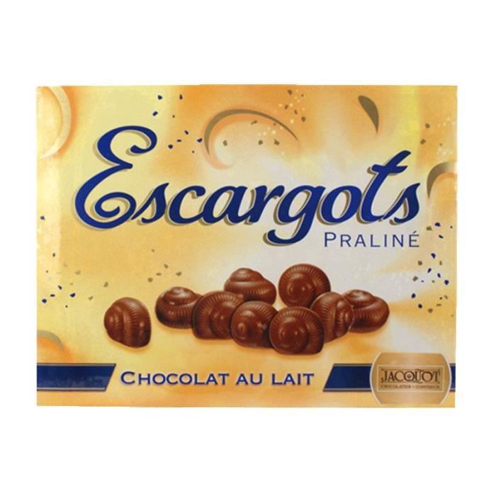 Tous Les Jours Escargots praliné Chocolat au lait 300g