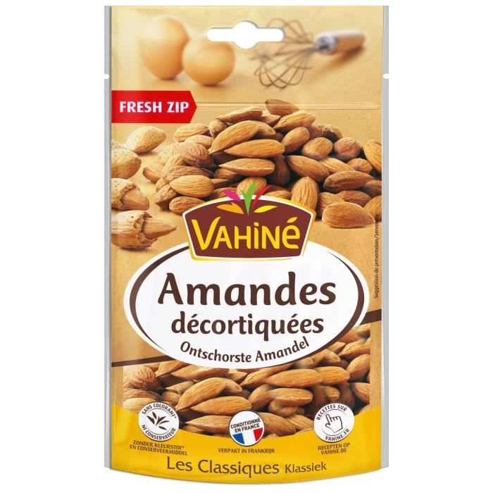 VAHINE Amandes décortiquées - 125 g