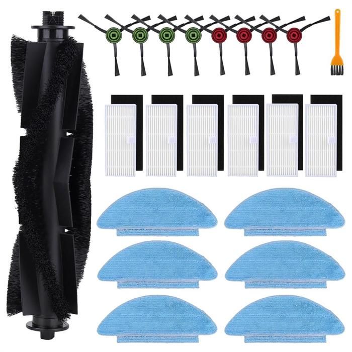 Pour Tikom L9000 Lubluelu SL60D Laresar L6 Nex Robot Aspirateur Brosse Latérale Principale Filtre Hepa ACCESSOIRE D’ASPIRATION