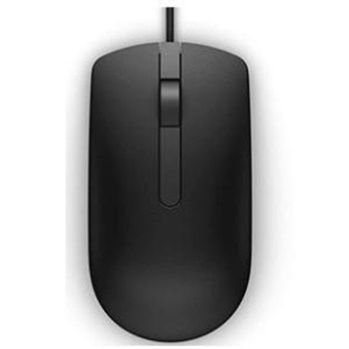 Souris optique filaire - DELL - MS 116-BK - 1000 DPI - USB - Confortable et fiable