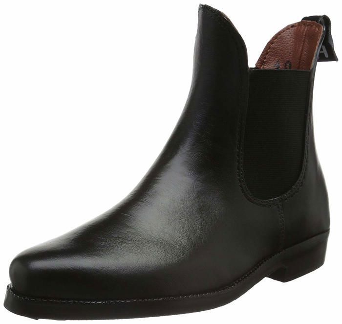 Hkm - 553719 - Bottines dequitation Jodhpur en Caoutchouc Souple/Large avec Insert elastique