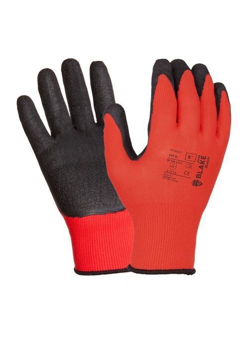 Lot 12 Paires Gants Travail Revêtement Latex - Gants Montage Solides Taille 10 Pour Artisanat Et Jardin