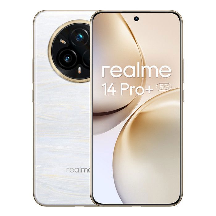 Realme 14 Pro+ - 12/512GB - Blanc