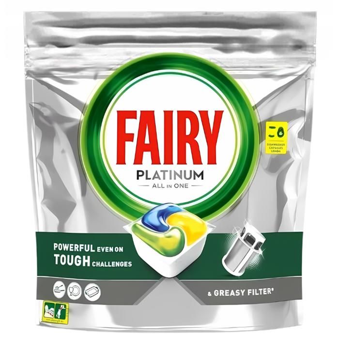 Tablette lave-vaisselle tout en 1 platinum + Fairy - Intermarché