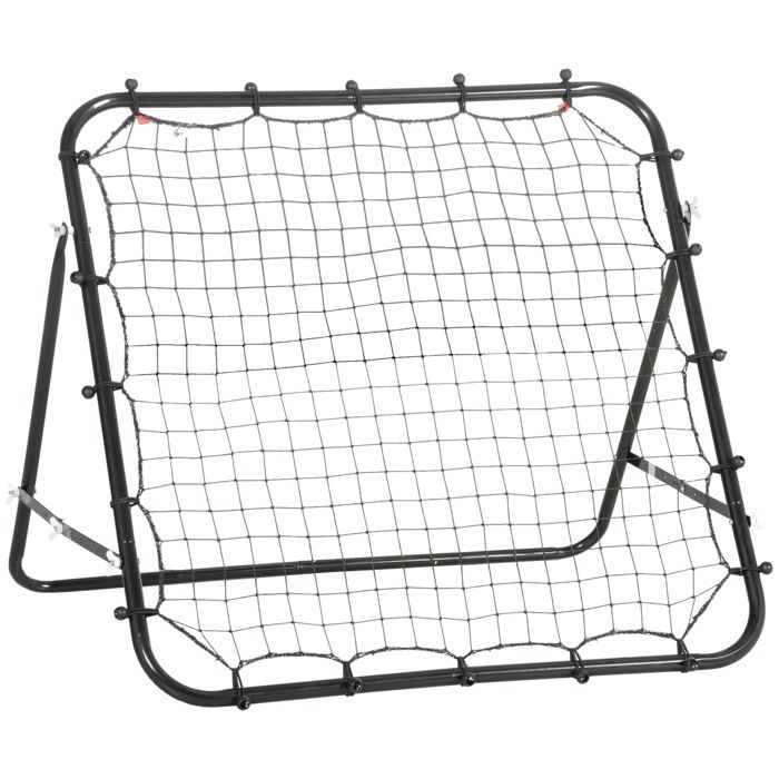 HOMCOM Filet De Rebond Double Face 91 X 91 Cm Filet De Rebond Football Pliable Réglable Dans 5 Angles Structure En Acier~1uvqgehrq7801 HOMCOM Filet De Rebond Double Face 91 X 91 Cm Filet De Rebond Football Pliable Réglable Dans 5 Angles Structure En Acier~1uvqgehrq7801