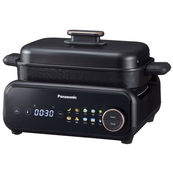 Multicuiseur de table 4 en 1 - PANASONIC - NF-GM400 - 9 programmes - Fonction maintien au chaud - Noir