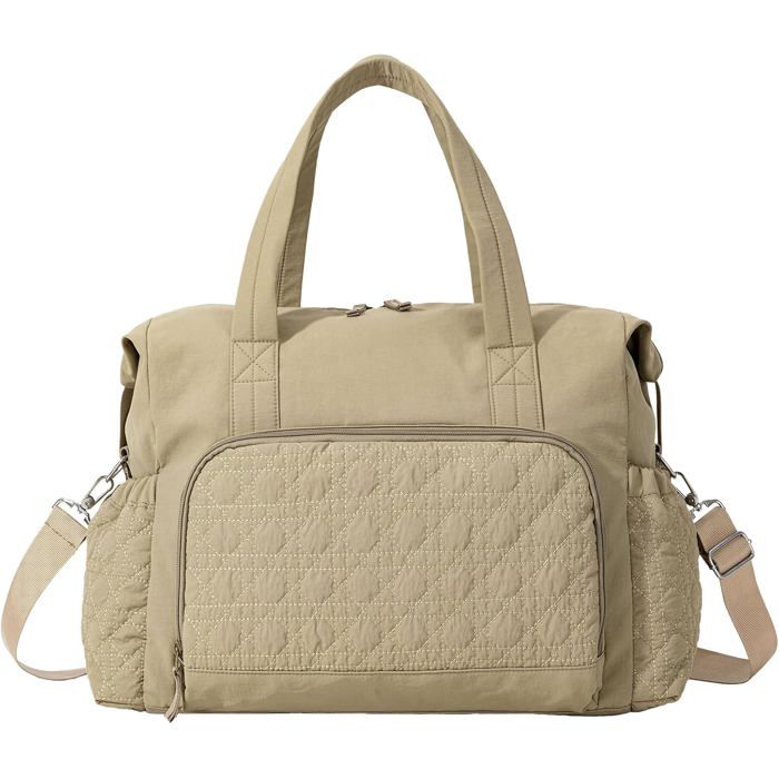 Sac de sport - Sac de transport de 24 litres  - Convient pour la salle de sport lentraînement et les voyages (Kaki)