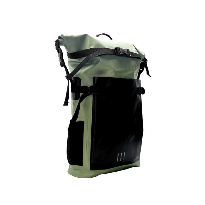Vert 30L Sac à dos étanche grande capacité sport extérieur rangement natation sac bandoulière multifonction activités de plein air