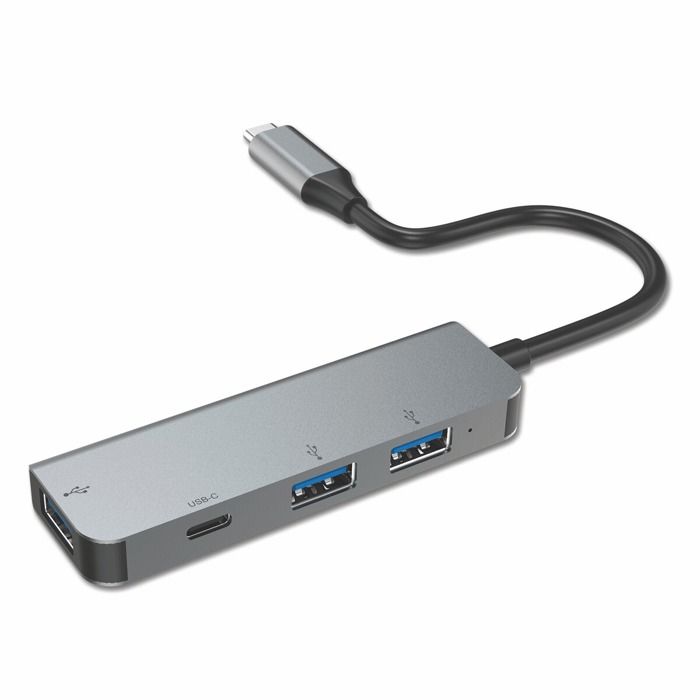 ACCSUP Autres accessoires informatiques Accsup Hub USB C 4en1 (3A Plus 1C)