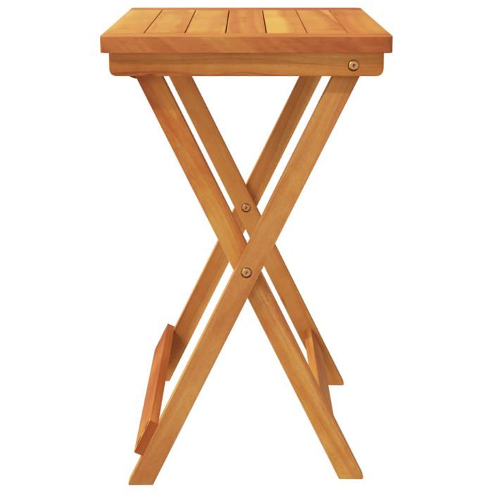 Table pliable de jardin 50x36x60 cm bois dacacia solide_2 ans garantie_53040