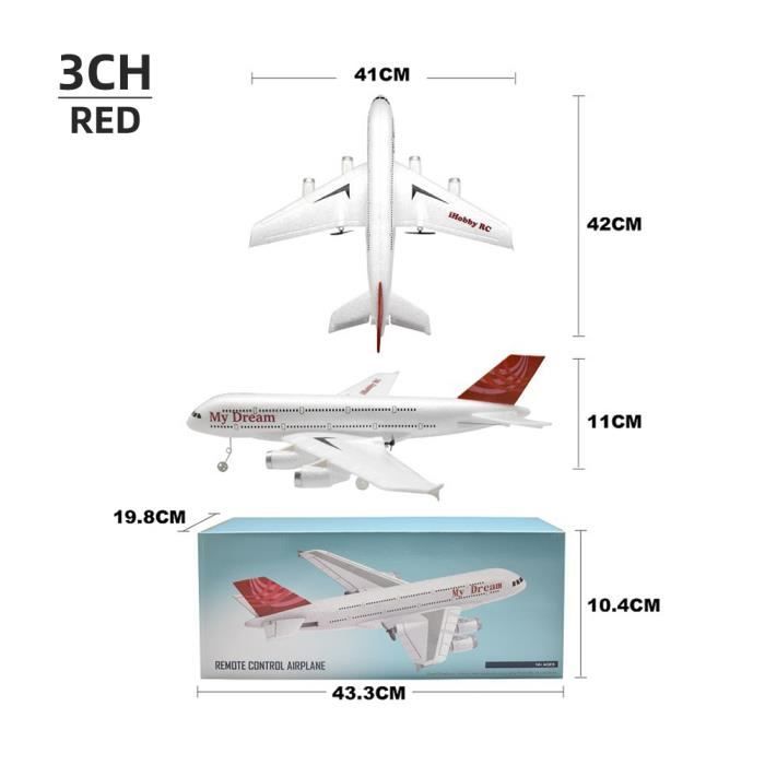 3 Avions Planeurs En Mousse EPP 35cm - Jouet Enfant Extérieur Couleurs Vives