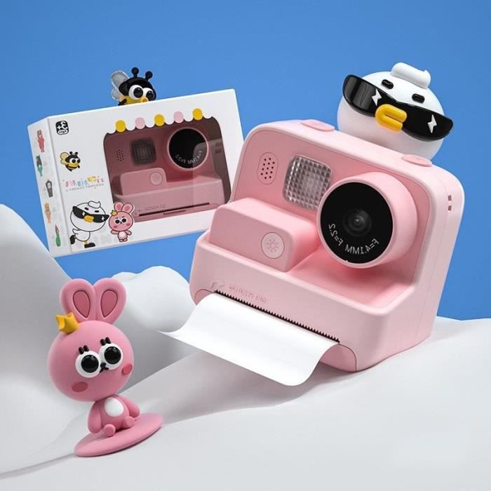 Appareil Photo pour Enfant PIMPIMSKY - Double caméra - Impression  instantanée - 32G - Rose - Cdiscount Jeux - Jouets