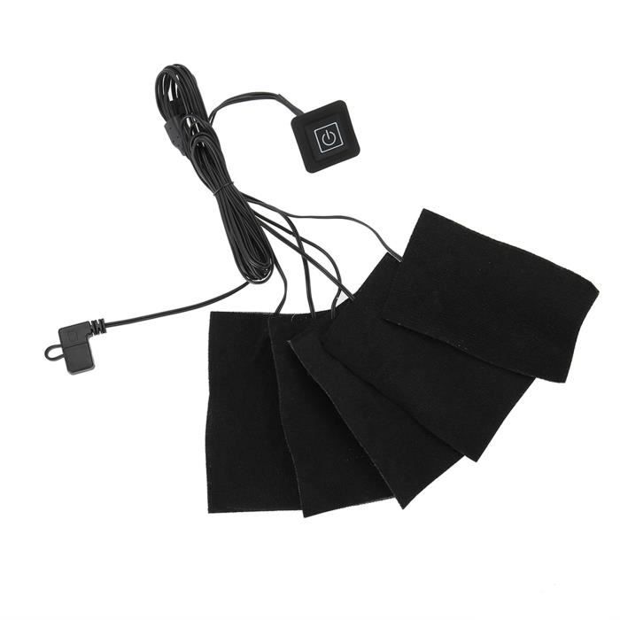 Chauffage USB pour obtenir de la chaleur - Chauffage rapide et étanche - La tige entière chauffe avec dispositif de protection contre les pannes de courant à haute température