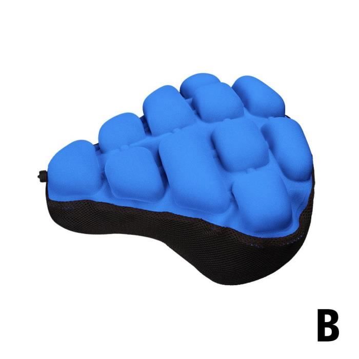 Coussin De Siège Arrière Pour Vélo - Confort Ergonomique, Fixation Facile, Rembourrage épais, Idéal Pour Trajets Quotidiens