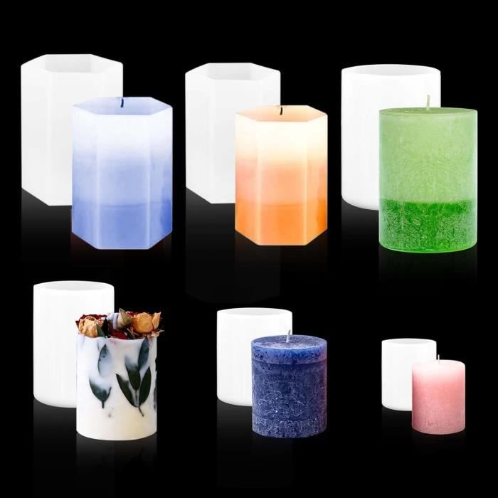 Moule à Bougie En Silicone - Forme Bulles (Bubble) - Marque Graine Créative - Neuf