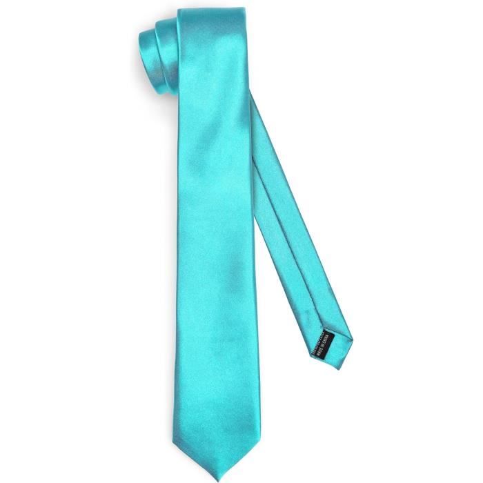 Cravate Classique Pour Hommes, Brillante, Parfaite Pour Le