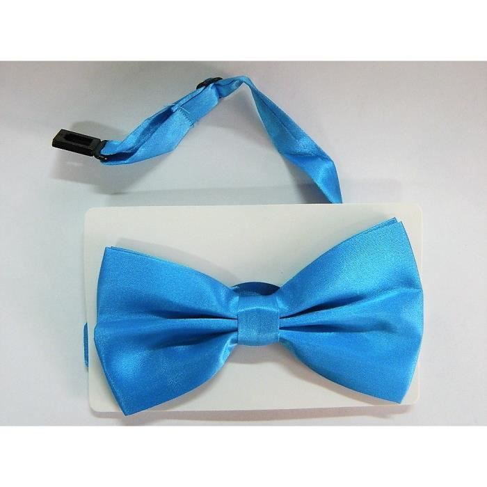 noeud papillon bleu ciel mariage c/ér/émonie homme femme
