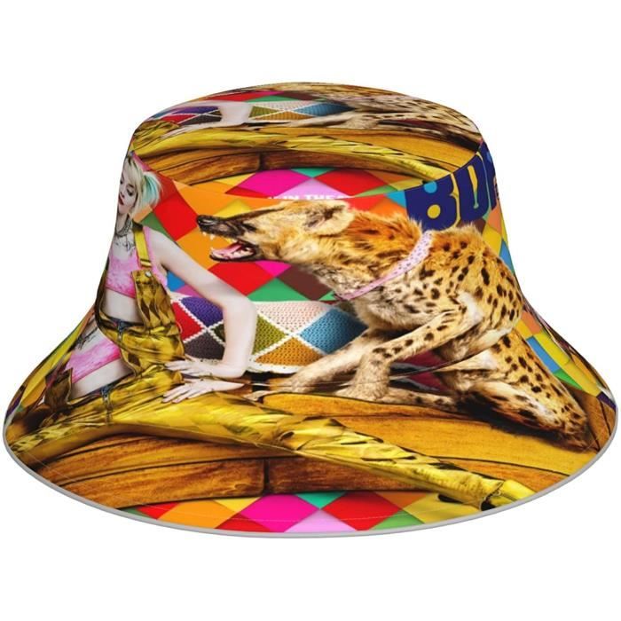 Seau chapeau chapeau lapin et œufs de Pâques Chapeau de pêcheur Chapeau