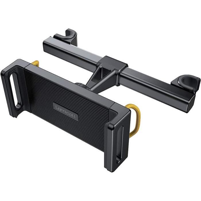Support Téléphone/tablette Universel Pour Appui-tête De Voiture - Rotation 360°, Compatible 10-28 Cm - 10
