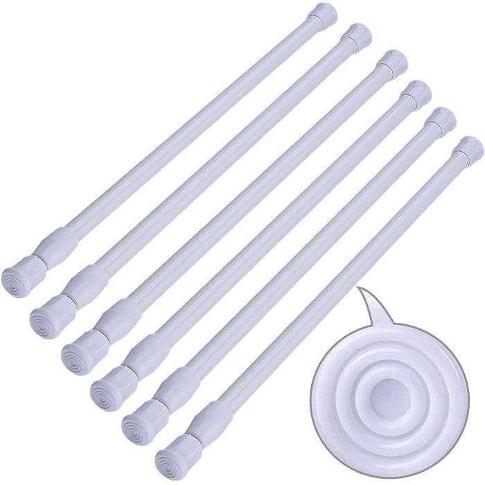 Lot De 5 Tringles à Rideaux Extensibles Faciles à Utiliser Pour Rideaux