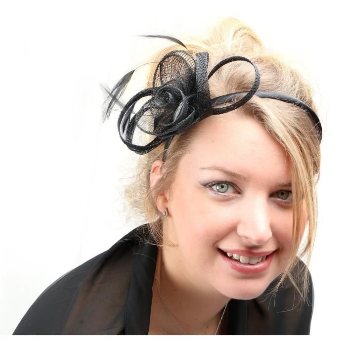 Chapeau Serre Tete Bandeau Coiffe Mariage Femme Ceremonie Soiree Cocktail Mariage Demoiselle D Honneur Accessoire Cheveux En Sisal Achat Vente Chapeau Bob 3700865533701 Cdiscount