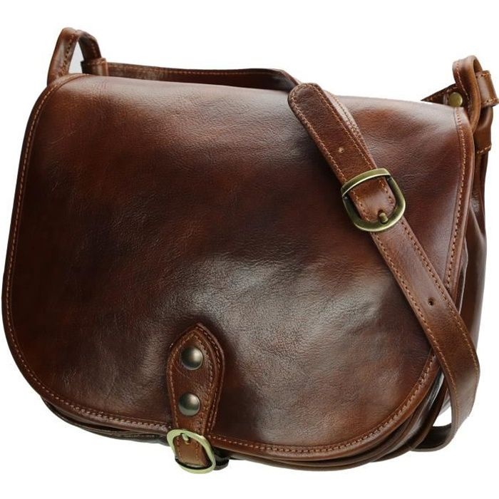 Sac a main top femme bandouliere cuir