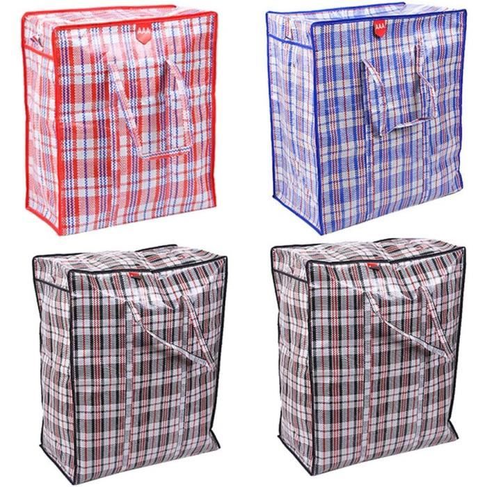 Grand sac plastique 2025 carreaux