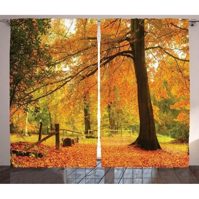 Tapisserie murale imprimée sur le thème de la forêt,grand format,style