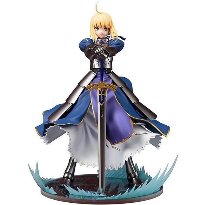Fate Stay Night Figurine 23cm Ubw Saber Altria Pendragon Cdiscount Jeux Jouets