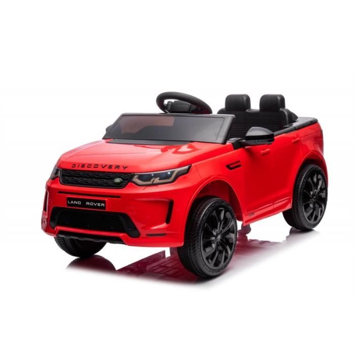 AIYAPLAY Voiture électrique Land Rover Discovery – Licence Officielle – 12V, 2 Moteurs, Télécommande 2,4G, Démarrage Progressif, USB, Musique, LED – Rose – Pour Enfants De 3 à 6 Ans