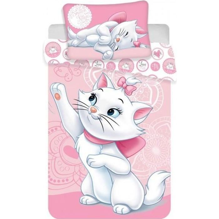 Marie Les Aristochats Parure De Lit Bebe Housse De Couette Coton Rose Cdiscount Maison Marie Les Aristochats Parure De Lit Bebe Housse De Couette Coton Rose Cdiscount Maison