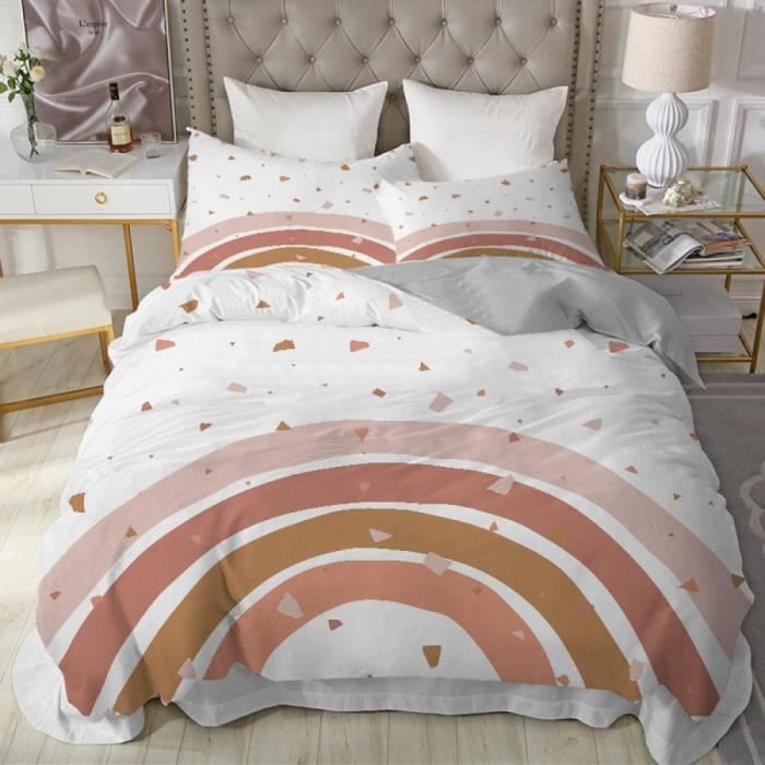 Housse De Couette 220x240 Ciel étoilé – Parure 3 Pièces – Microfibre – Linfye