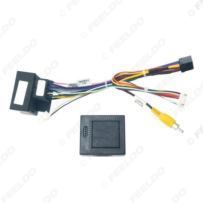 Câble de démarrage,Câble d'autoradio CAN BUS pour PEUGEOT 301 307 408 3008  Citroen C4L, harnais de câblage - CAN Box and Cable - Cdiscount Auto